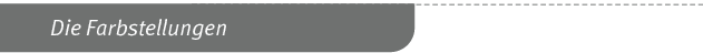 Die Farbstellunge