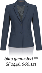 blau gemustert ** GF 1446 666 121