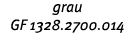 grau GF 1328 2700 014 